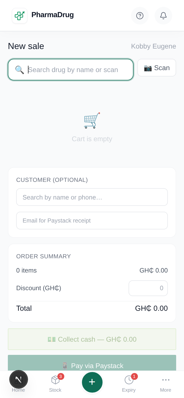 POS Mockup